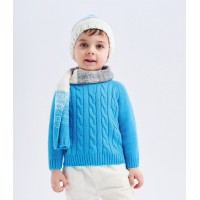 BABY BOY BRAIDED SWEATER